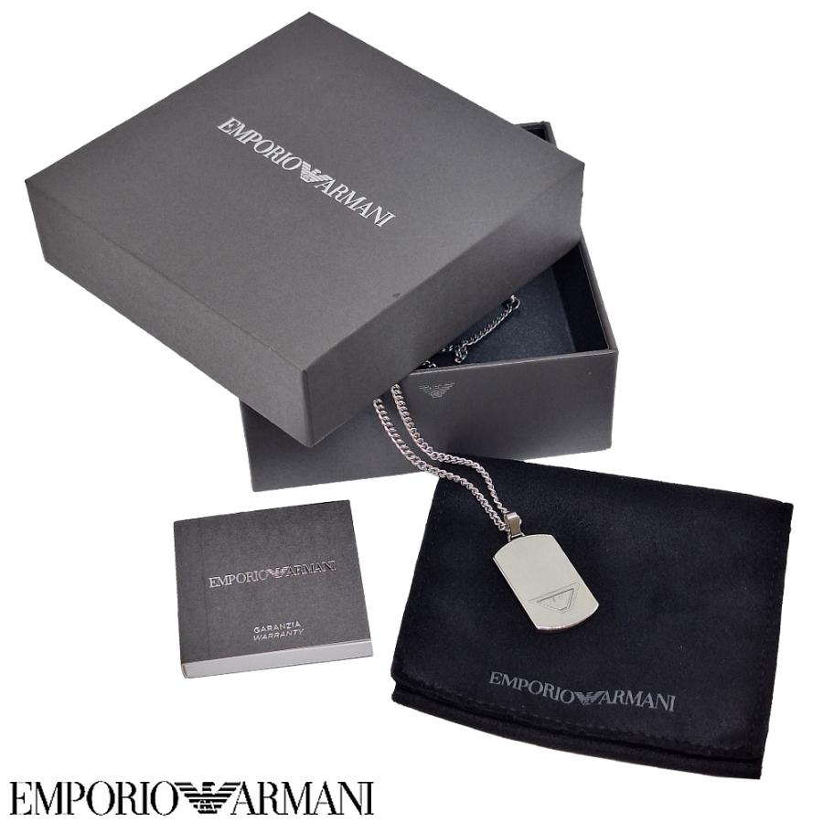EA ネックレス メンズ ペンダント EGS3125040 ドッグタグ イーグルマーク EA ネックレス メンズ ペンダント EGS3125040 ドッグタグ イーグルマーク