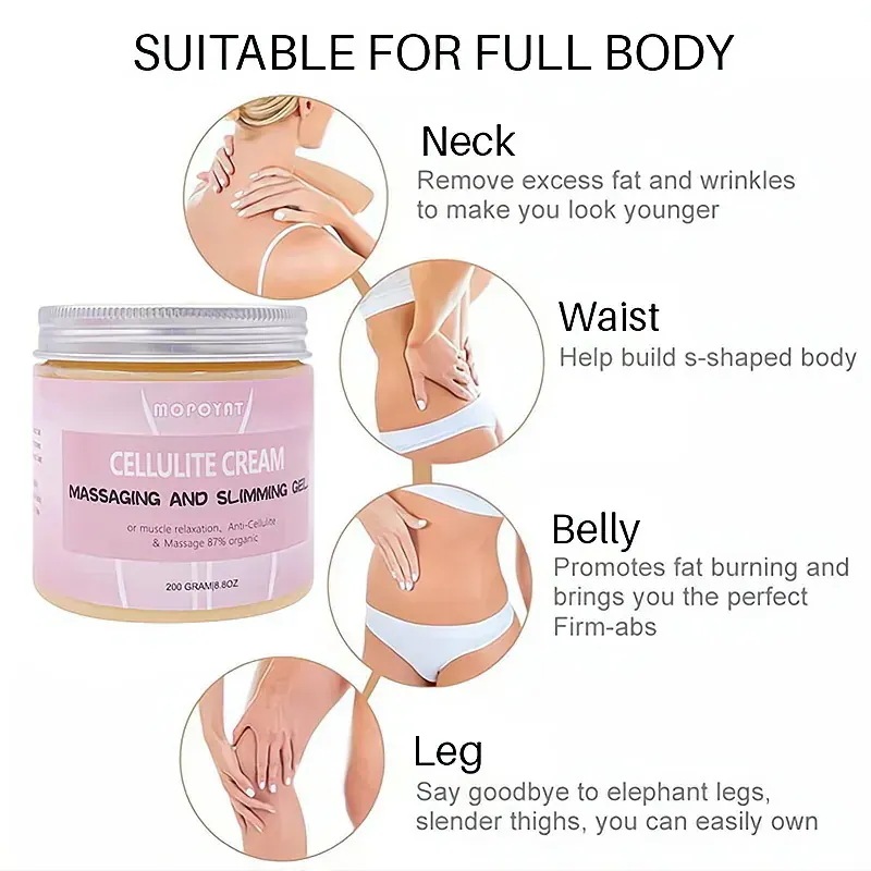反セルライトの減量ボディ クリームの皮の引き締める脂肪燃焼のゲル スリミングジェルクリーム脂肪を燃焼して体重を減らす肥満体を改善するすぐに体重を減らす 肩 脚 腰 太もも 腕 0g