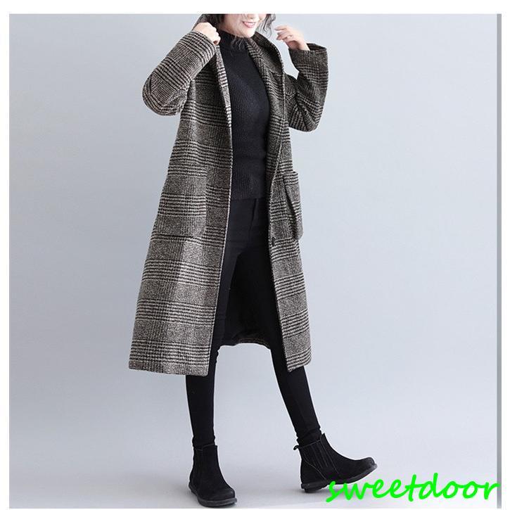 グレンチェック コート チェスターコート レディース ロングコート フード付き アウター チェック柄 上着 ゆったり 大きいサイズ 秋 冬 グレンチェック コート チェスターコート レディース ロングコート フード付き アウター チェック柄 上着 ゆったり 大きいサイズ 秋 冬