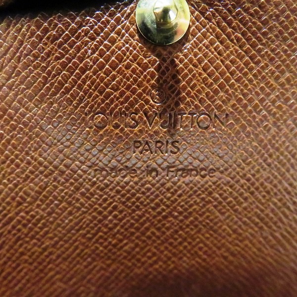 ルイヴィトン ポルトモネジップ M61735 2つ折り財布 ユニセックス【中古】 ルイヴィトン ポルトモネジップ M61735 2つ折り財布 ユニセックス【中古】