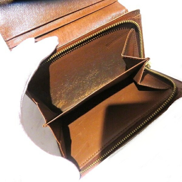 ルイヴィトン ポルトモネジップ M61735 2つ折り財布 ユニセックス【中古】 ルイヴィトン ポルトモネジップ M61735 2つ折り財布 ユニセックス【中古】