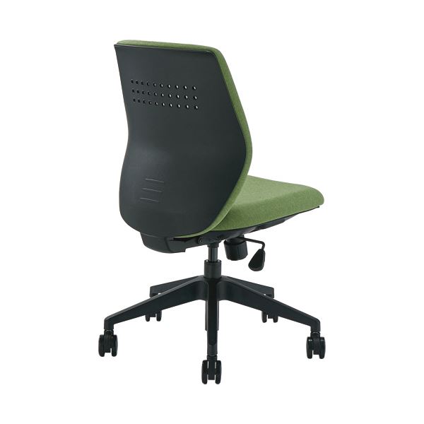 中央可鍛工業レクチェ ローバック 肘なし 布 モスグリーン NC-R110(MGR) 1脚 中央可鍛工業レクチェ ローバック 肘なし 布 モスグリーン NC-R110(MGR) 1脚