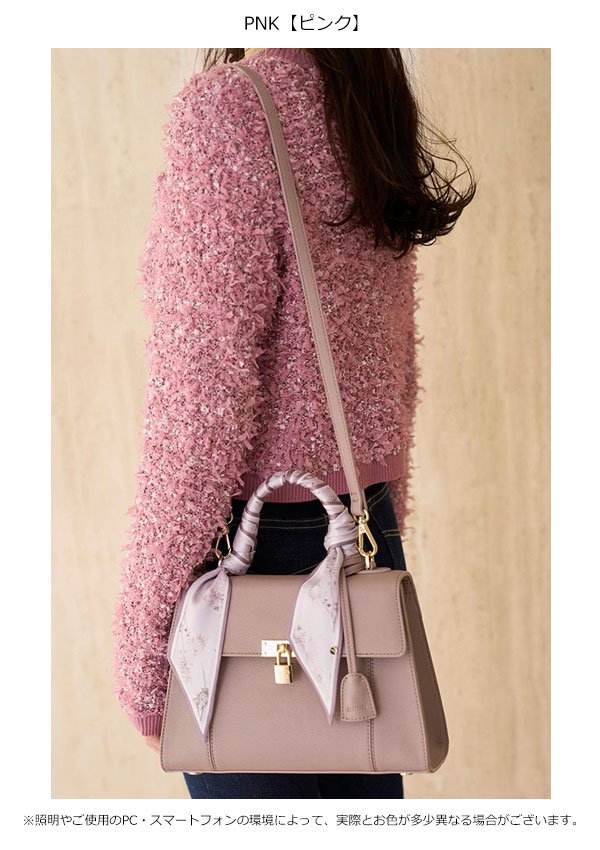 Qoo10] スナイデル ロールカバーパッドロックバッグ ハンドバ