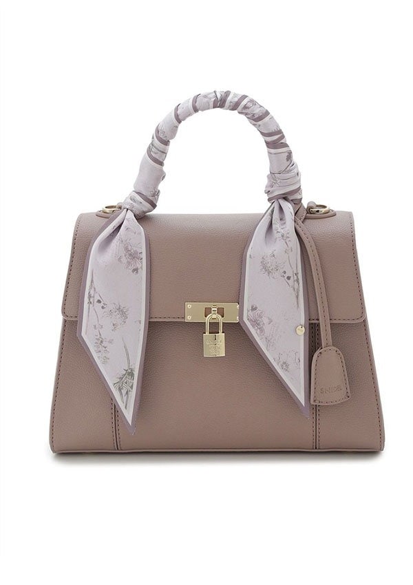 Qoo10] スナイデル ロールカバーパッドロックバッグ ハンドバ