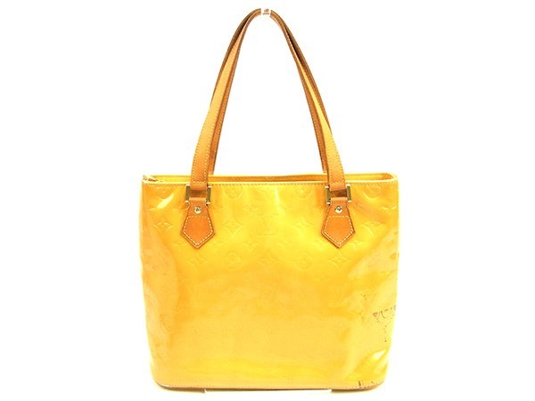 ルイ ヴィトン LOUIS VUITTON トートバッグ ワンショルダー レディース ヒューストン ヴェルニ ベージュ(イエロー) パテントレザー 人気 セール 【中古】 T611 . ルイ ヴィトン LOUIS VUITTON トートバッグ ワンショルダー レディース ヒューストン ヴェルニ ベージュ(イエロー) パテントレザー 人気 セール 【中古】 T611 .