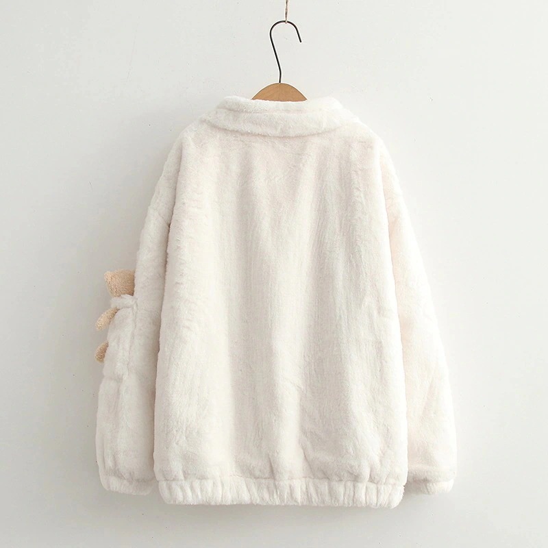 【高品質の製品】4色コート カワイイ熊 ボアコート アウター レディース ムートンコート 上着 秋冬 冬服 ジャケット ショート丈 モッズコート アウター ファー 厚手 【高品質の製品】4色コート カワイイ熊 ボアコート アウター レディース ムートンコート 上着 秋冬 冬服 ジャケット ショート丈 モッズコート アウター ファー 厚手