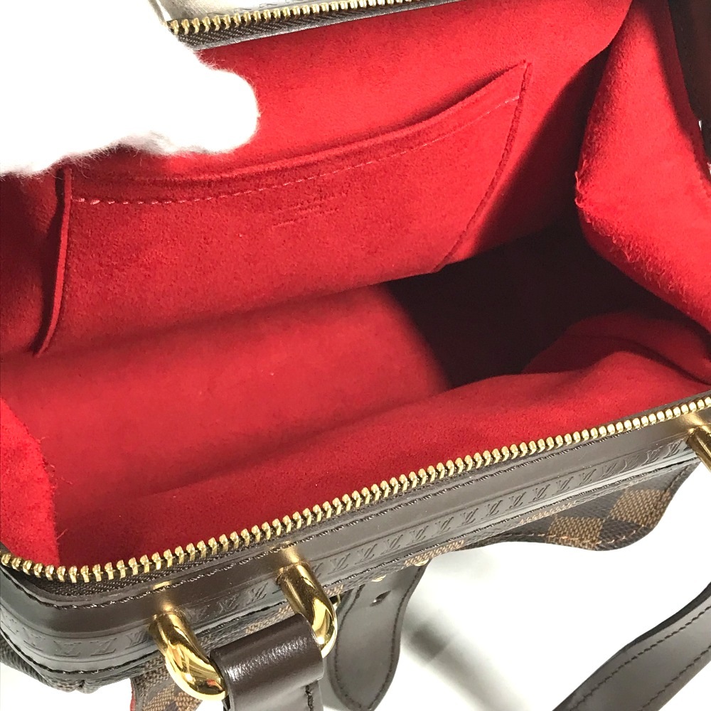 トートバッグ N51201 ナイツブリッジ ダミエ カバン ハンドバッグ ダミエキャンバス ブラウン トートバッグ N51201 ナイツブリッジ ダミエ カバン ハンドバッグ ダミエキャンバス ブラウン