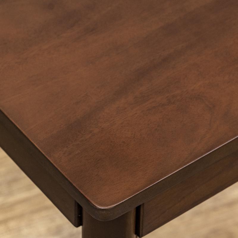 【迅速出荷】 ダイニングテーブル 110cm 4人用 シンプル 作業台 デスクにも 木製マホガニー IT-J04 (DBR) ダークブラウン 【迅速出荷】 ダイニングテーブル 110cm 4人用 シンプル 作業台 デスクにも 木製マホガニー IT-J04 (DBR) ダークブラウン