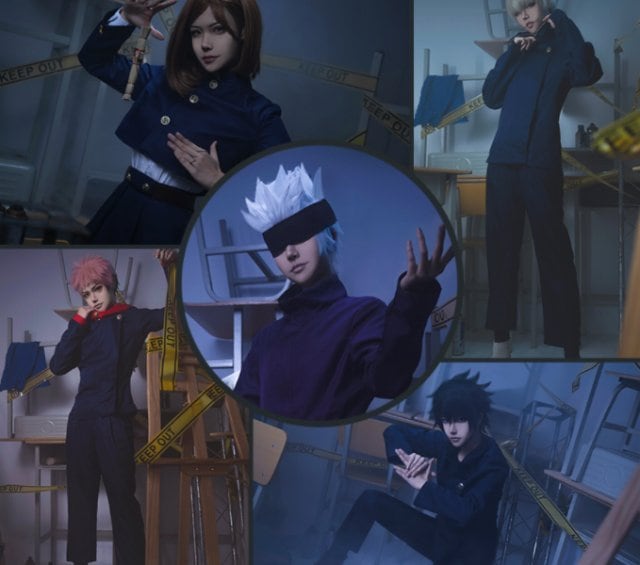 コスプレ 禪院 真希 ぜんいん まき 衣装 呪 術 廻 戦 なりきり コスチューム 制服 めがね じゅじゅつ かいせん