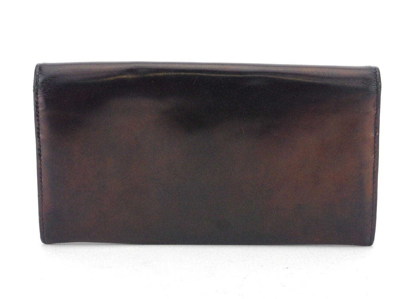 長財布 ファスナー付き 財布 ラブコレクション レディース メンズ ブラック シルバー 中古