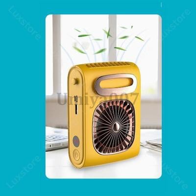 腰掛け扇風機 首掛け 卓上 手持ち 腰掛け 羽なし 扇風機 DCモーター 小型 強力 静音 ファン おしゃれ USB充電池式 ネックファン アウトドア おすすめ 60