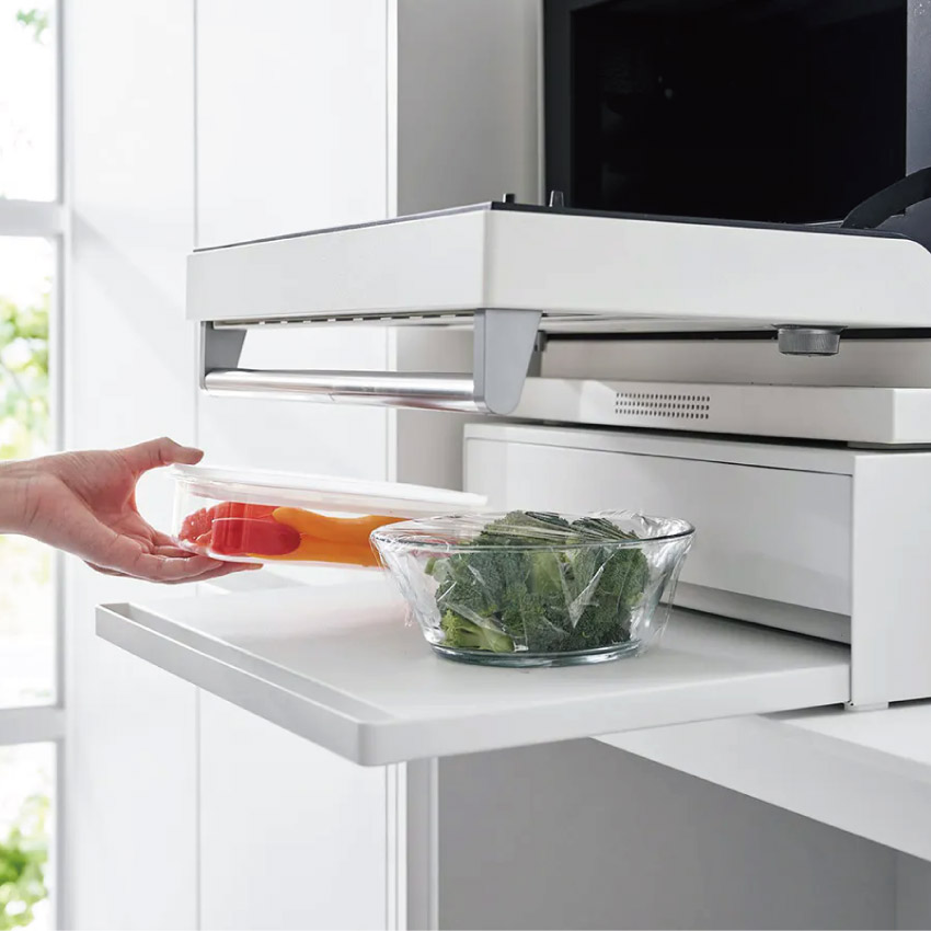 tower ツーウェイ　キッチン家電下引き出し＆スライドテーブル 2007 2008