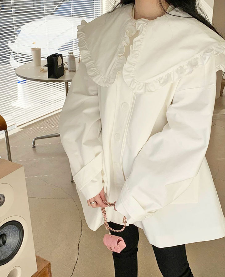 【2025新作 急速出荷】大きめ襟 フリル Aライン チュニック ブラウス 長袖 トップス フレア セーラー襟 ボリューム袖 ゆったり 大きめ 可愛い フェミニン きれいめ 上品 春 夏 秋 無地 ホ 【2025新作 急速出荷】大きめ襟 フリル Aライン チュニック ブラウス 長袖 トップス フレア セーラー襟 ボリューム袖 ゆったり 大きめ 可愛い フェミニン きれいめ 上品 春 夏 秋 無地 ホ