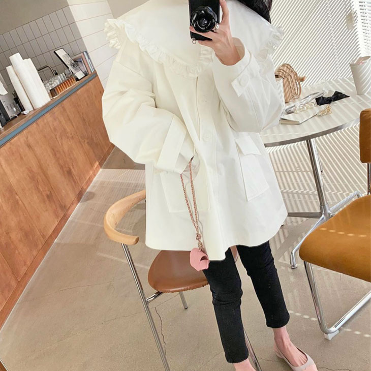 【2025新作 急速出荷】大きめ襟 フリル Aライン チュニック ブラウス 長袖 トップス フレア セーラー襟 ボリューム袖 ゆったり 大きめ 可愛い フェミニン きれいめ 上品 春 夏 秋 無地 ホ 【2025新作 急速出荷】大きめ襟 フリル Aライン チュニック ブラウス 長袖 トップス フレア セーラー襟 ボリューム袖 ゆったり 大きめ 可愛い フェミニン きれいめ 上品 春 夏 秋 無地 ホ