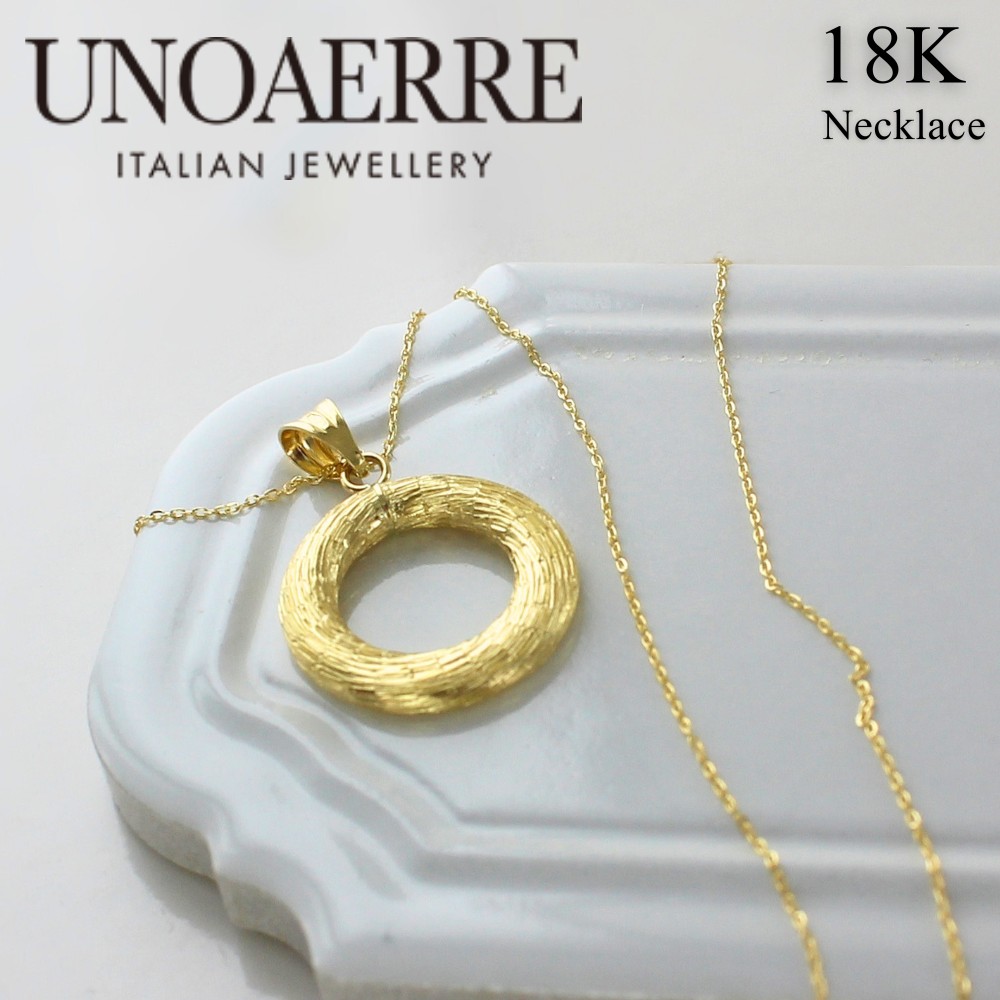 ウノアエレ ショッパー付き ネックレス レディース 18K 18金 イエローゴールド 誕生日プレゼント 女性 妻 ペンダント チェーンネックレス おしゃれ ゴールド イタリア製 K18 金 ギフト ウノアエレ ショッパー付き ネックレス レディース 18K 18金 イエローゴールド 誕生日プレゼント 女性 妻 ペンダント チェーンネックレス おしゃれ ゴールド イタリア製 K18 金 ギフト