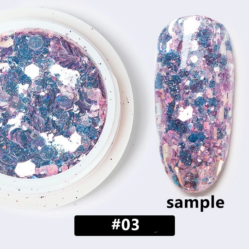 【10点セット】ネイル グリッター ホログラム ネイルパーツ ラメ ホロ グリッター オーロラ ミックス ヘキサゴン ドット ジェル セルフネイル 薄型 メタリック レジン アートcc140