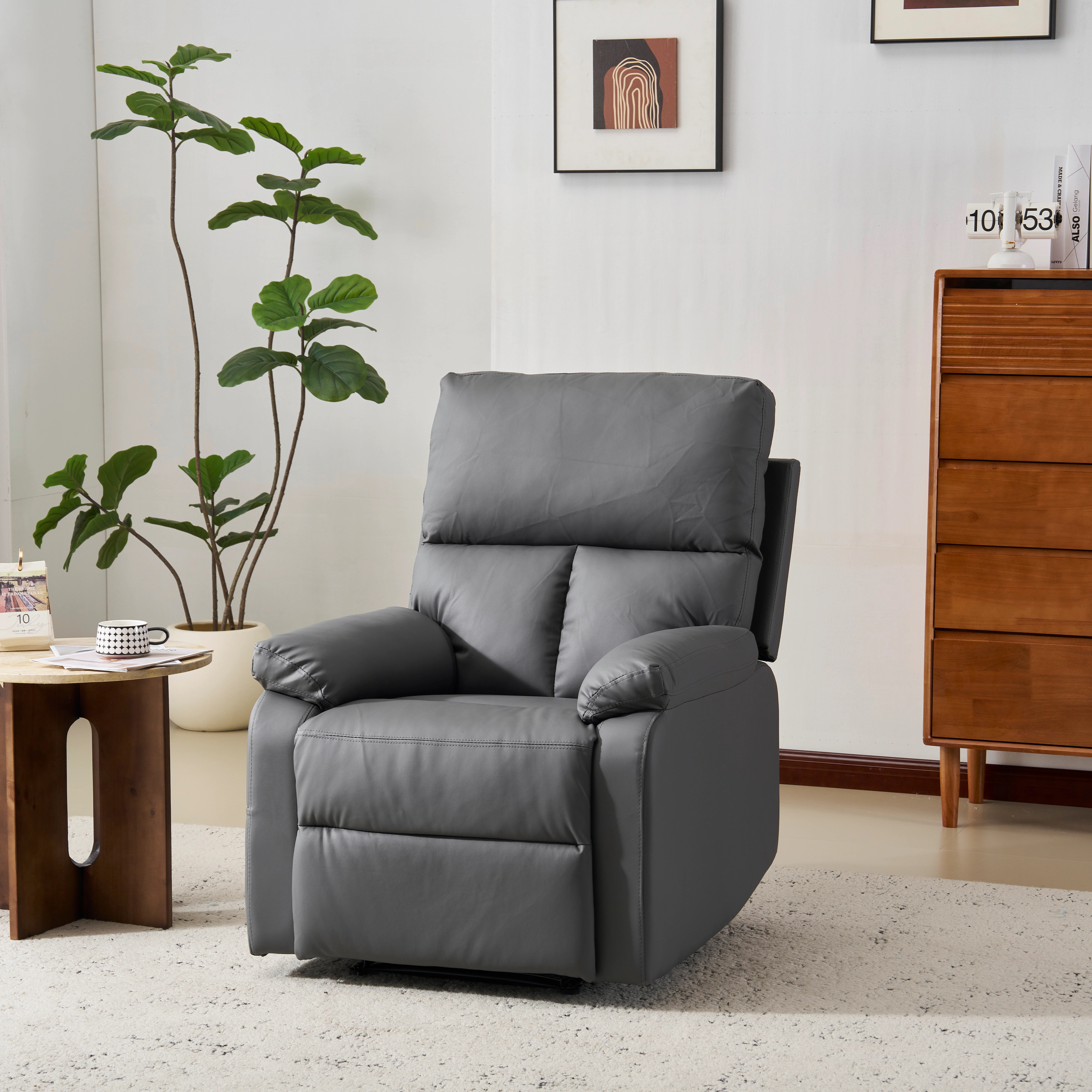 250リクライニングソファー 165 調整 リクライニングソファ レバー オットマン一体型 1人掛け フットレスト付き モーションソファー 耐圧分散 ソファー リクライニングチェア 【ダークグレー】 250リクライニングソファー 165 調整 リクライニングソファ レバー オットマン一体型 1人掛け フットレスト付き モーションソファー 耐圧分散 ソファー リクライニングチェア 【ダークグレー】