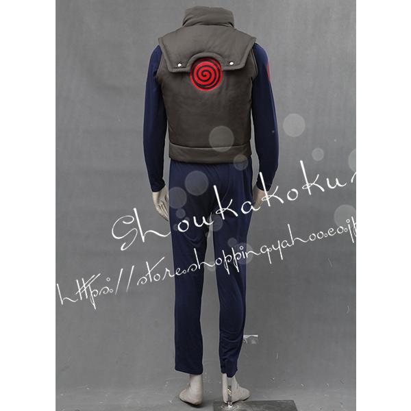 [2026新品] G 子供用 大人用 ナルト NARUTO 風 上忍服 特別上忍 はたけカカシ コスプレ衣装 ウィッグ 靴 コスチューム 演出服 cosplay 変装 仮装 撮影 祭り_3