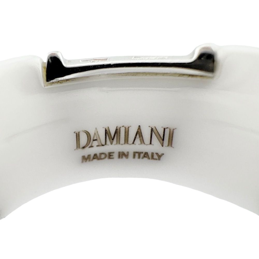 ダミアーニ Dアイコン リング 指輪 12.5号 18金 K18ホワイトゴールド ダイヤモンド Damiani 中古 美品 ダミアーニ Dアイコン リング 指輪 12.5号 18金 K18ホワイトゴールド ダイヤモンド Damiani 中古 美品