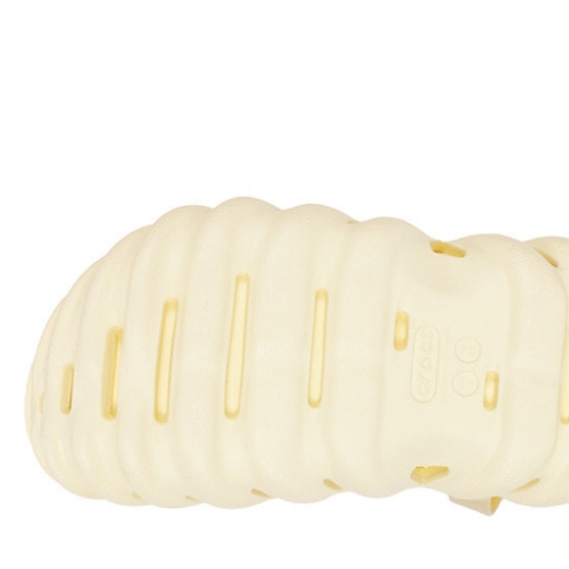 クロックスサンダルアクアシューズエコクロッグバタークリーム