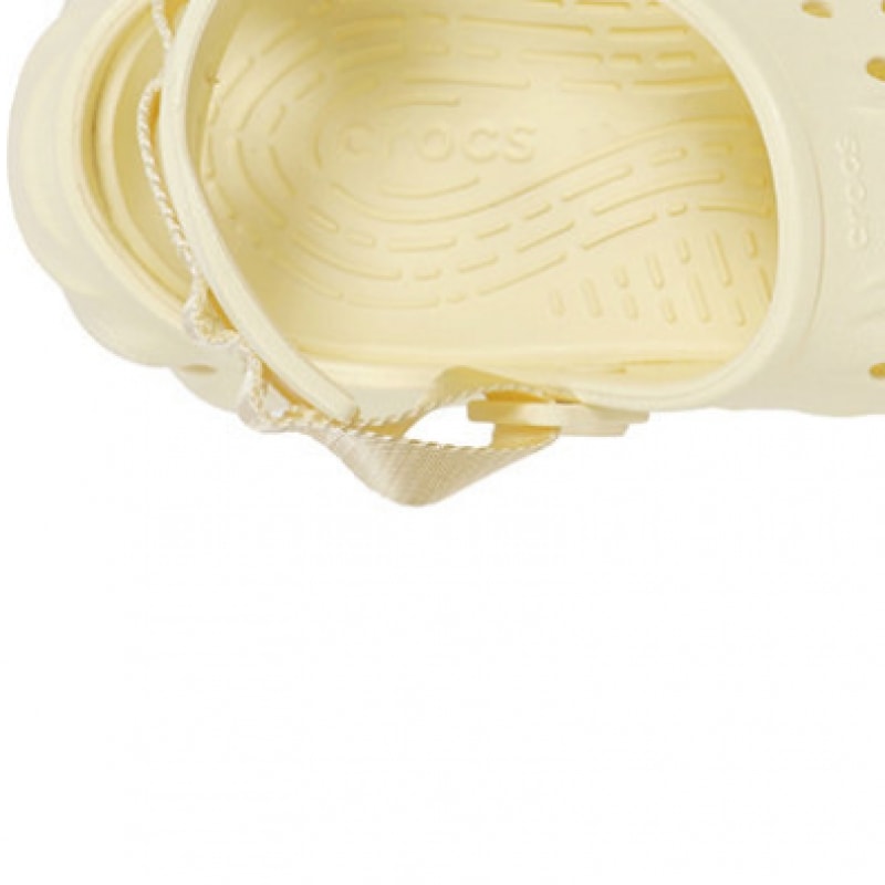 クロックスサンダルアクアシューズエコクロッグバタークリーム