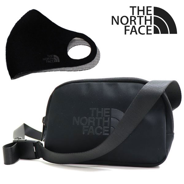 セット商品 マスクセット ボディバッグ メンズ レディース 斜め掛けバッグ ウエストバッグ MINI ブラック NN2PP65J BLK