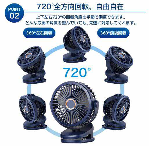【20%超還元セレクト】クリップ扇風機 卓上扇風機 360度角度調整 10000mAh大容量 卓上ファン USB扇風機 長時間連続使用 4段階風量調節 超強風 省エネ 【20%超還元セレクト】クリップ扇風機 卓上扇風機 360度角度調整 10000mAh大容量 卓上ファン USB扇風機 長時間連続使用 4段階風量調節 超強風 省エネ