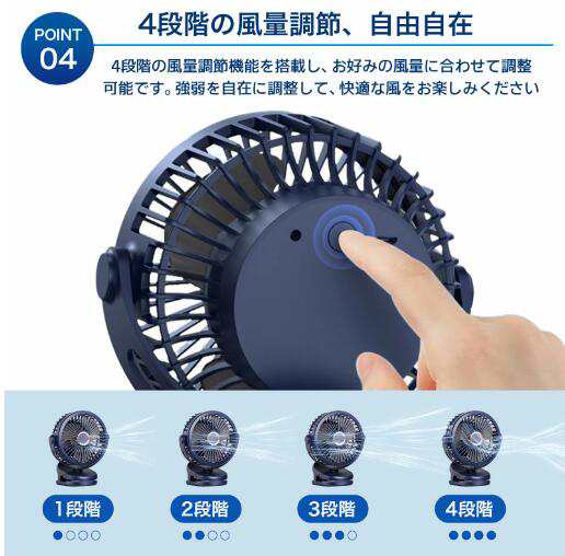 【20%超還元セレクト】クリップ扇風機 卓上扇風機 360度角度調整 10000mAh大容量 卓上ファン USB扇風機 長時間連続使用 4段階風量調節 超強風 省エネ 【20%超還元セレクト】クリップ扇風機 卓上扇風機 360度角度調整 10000mAh大容量 卓上ファン USB扇風機 長時間連続使用 4段階風量調節 超強風 省エネ