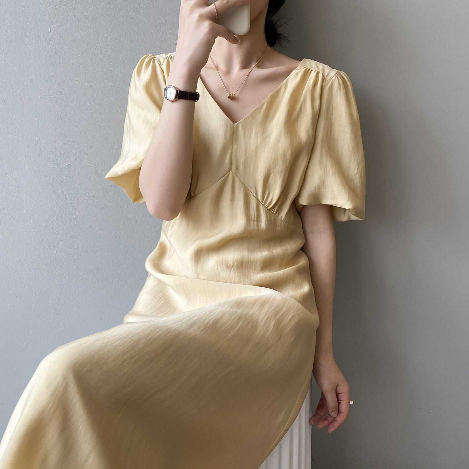 ワンピース 上着 人気 おすすめ おしゃれ お洒落 激安 安い プチプラ 半袖 V ワンピース 上着 人気 おすすめ おしゃれ お洒落 激安 安い プチプラ 半袖 Vネック 無地