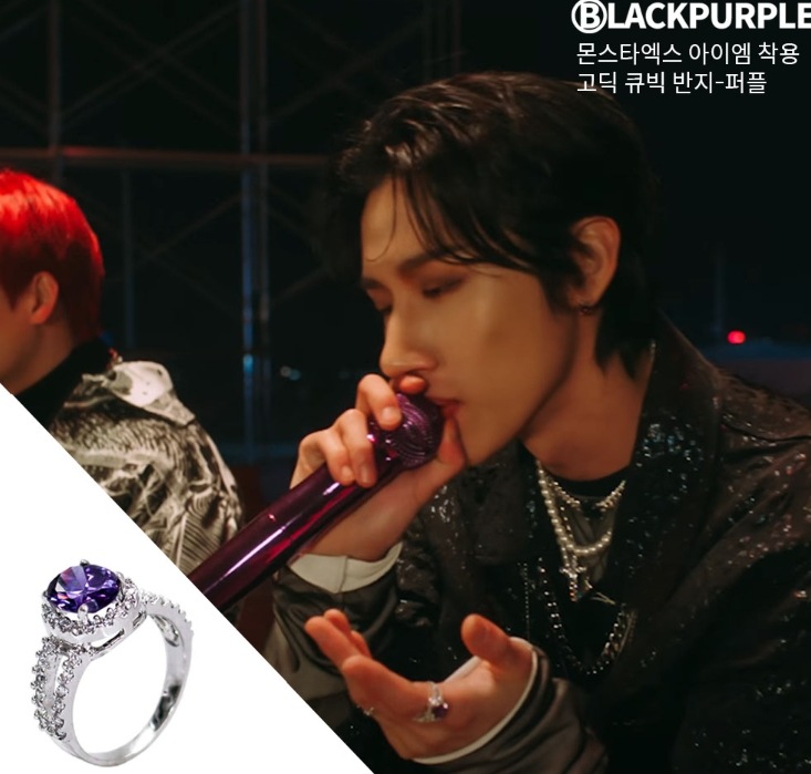 BTS JIN 着用 GOTHIC CUBIC RING ゴシック キュービック リング