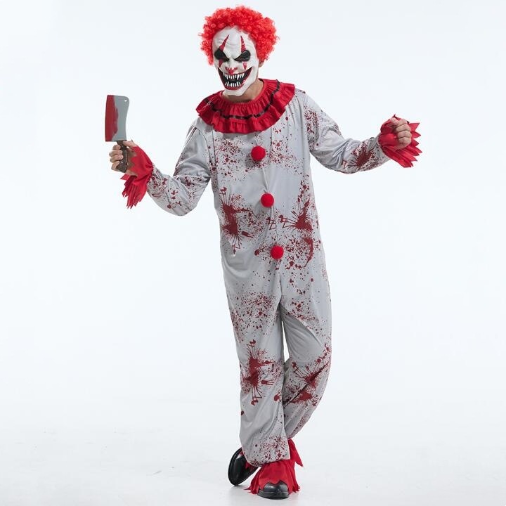 ピエロ コスチューム 衣装 ハロウィン衣装 ハロウィン コスプレ 仮装 コスプレ衣装 ハロウィンコスチューム 変装 ハロウイン ハロイ サーカス ハロウィーン衣装