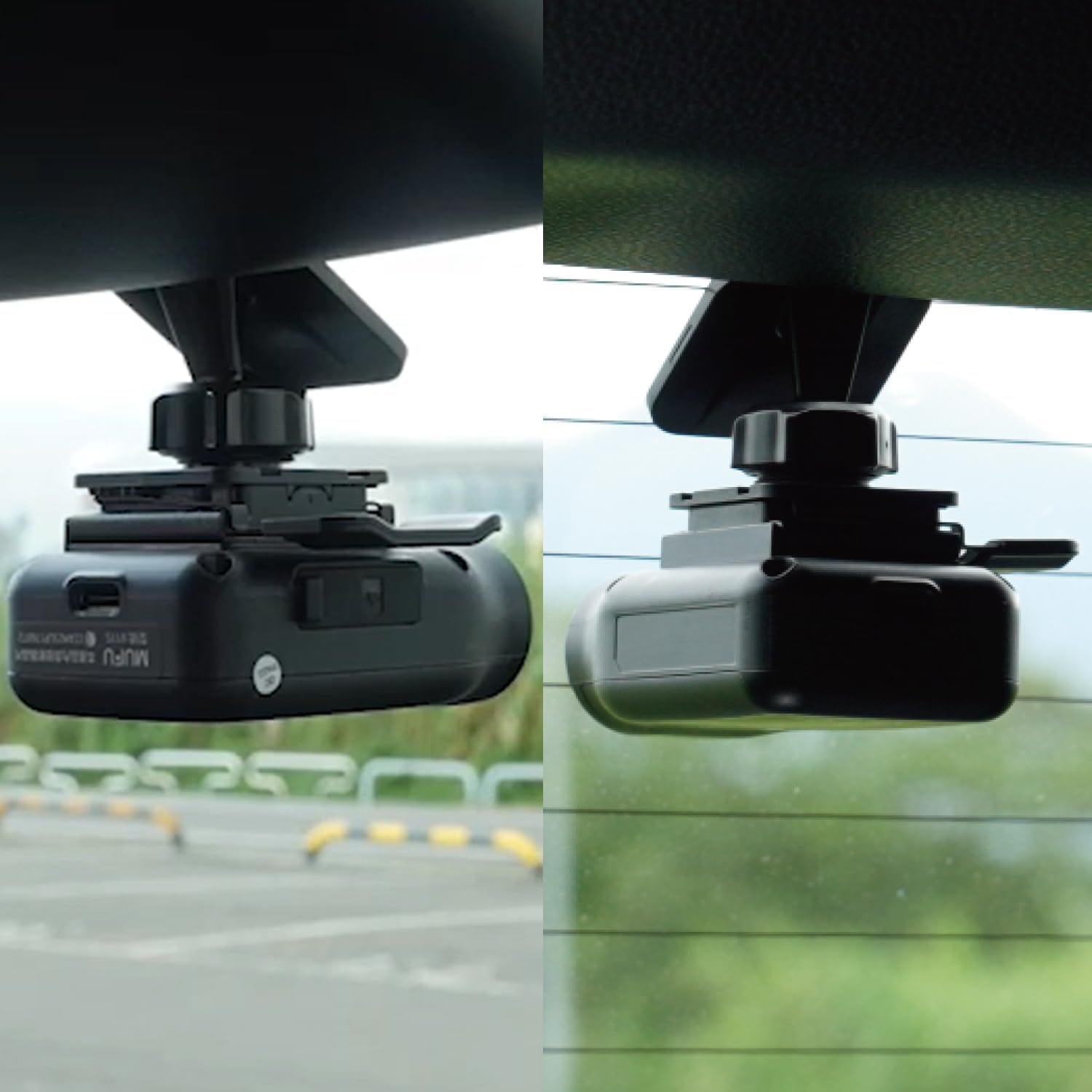 ドライブレコーダー 車 超軽量 コンパクト 簡単装着 配線不要 自動車 WiFi 200万画素 フロント リア オンダッシュ MUFU MF-BDVR003C