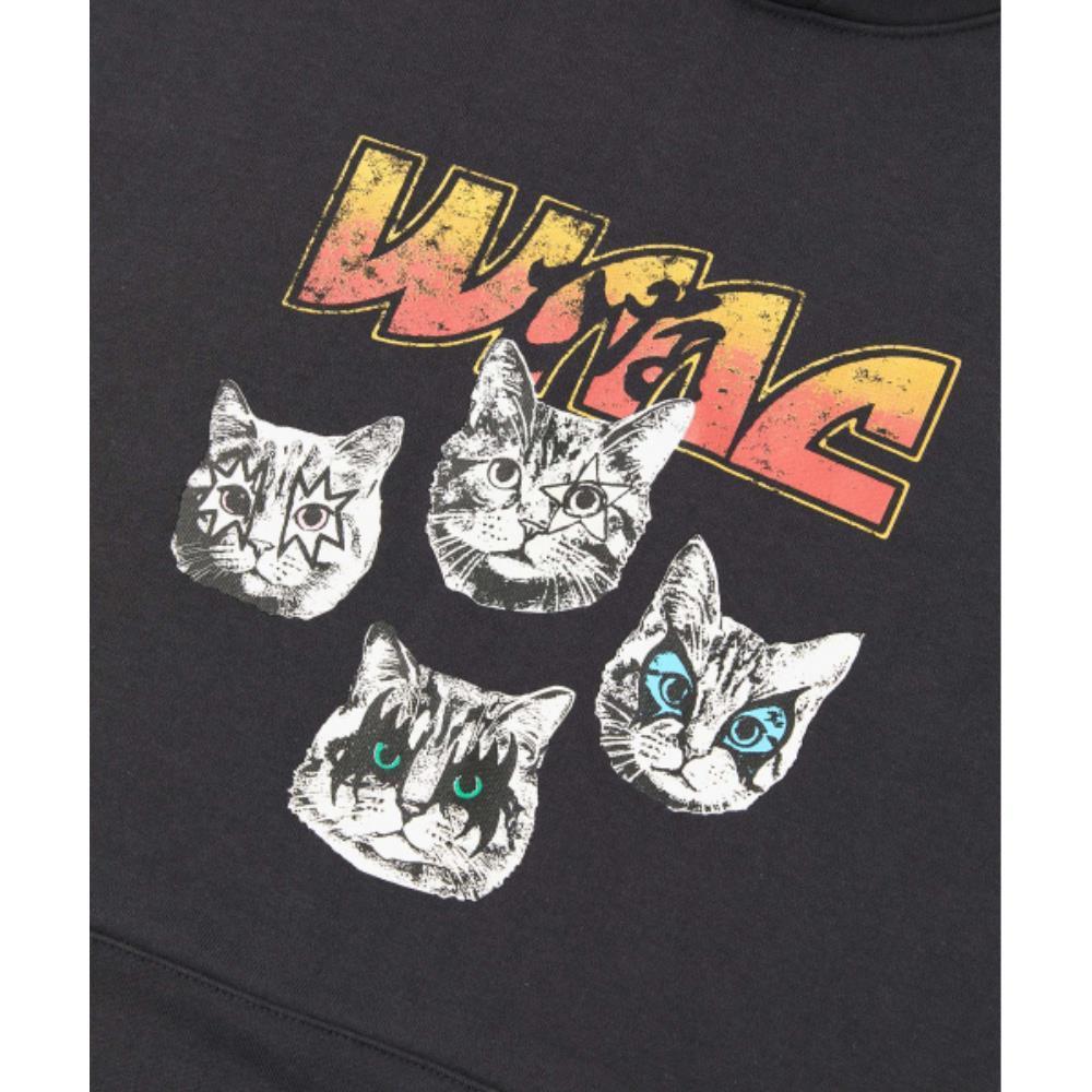 WMC WMC x HINA Metal Cat Hoodie CHARCOAL GREY O-MOBAL4ZB WMC WMC x HINA Metal Cat Hoodie CHARCOAL GREY O-MOBAL4ZB
