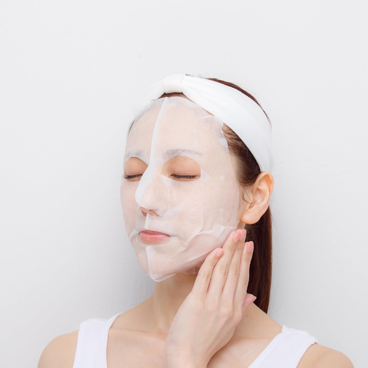 REVISIS（リバイシス）モイスチュア ３D フェイスマスク/パック/シートマスク 金 10枚入り 個包装 無香料 無着色 日本製 3GF 高保湿 高密着 毛穴 ケア