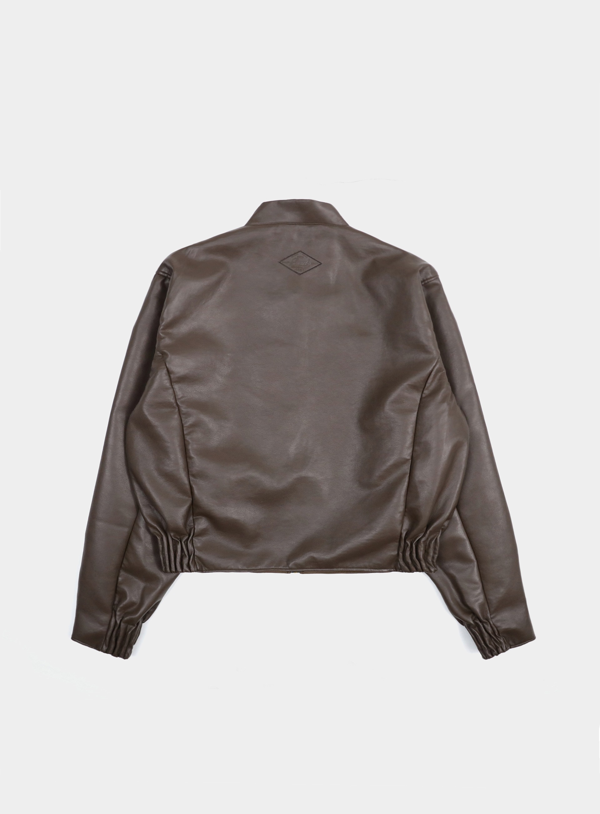 BADBLOOD 【BADBLOOD】 ICN REVERSIBLE LEATHER JACKET : BROWN