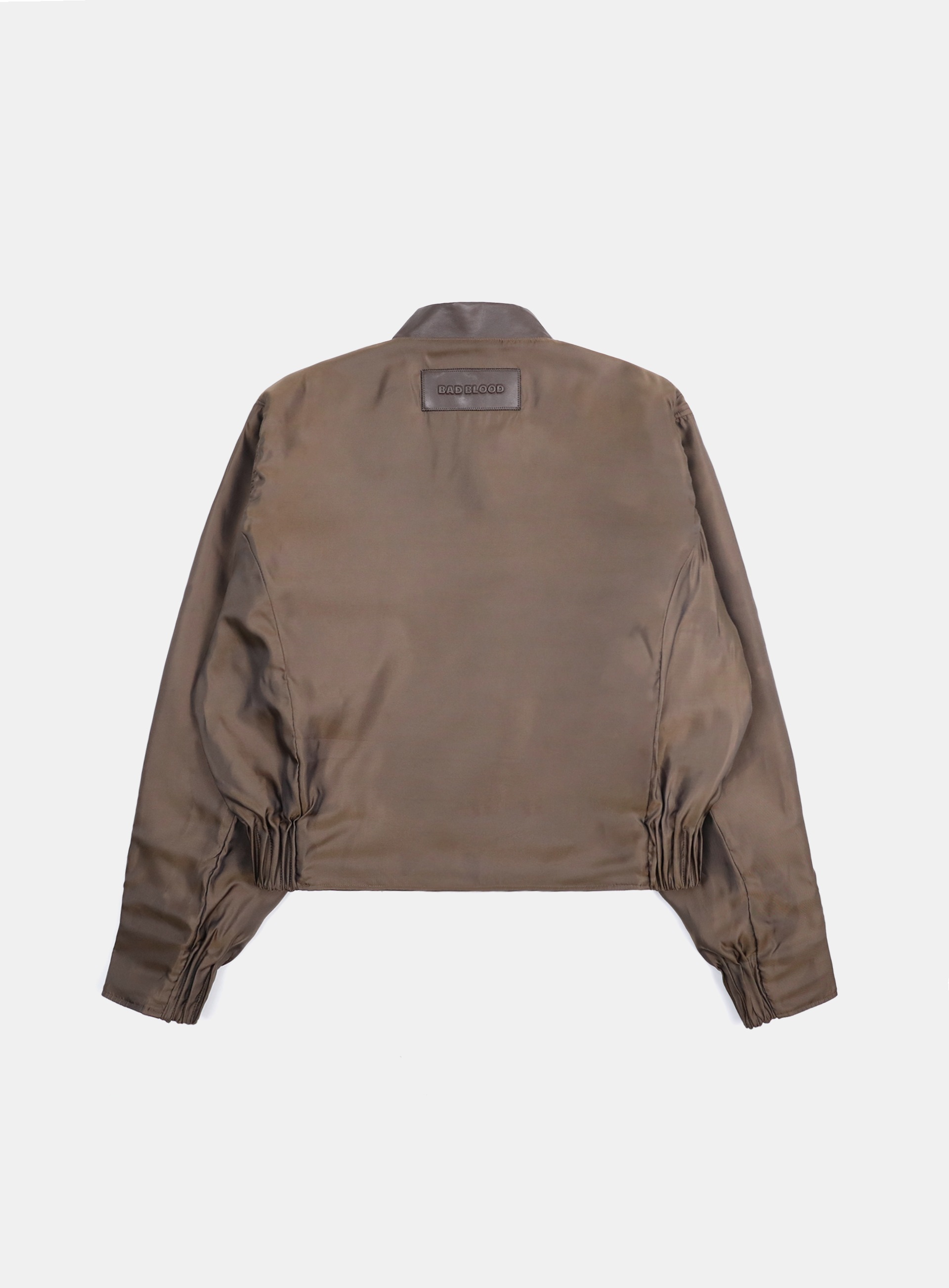 BADBLOOD 【BADBLOOD】 ICN REVERSIBLE LEATHER JACKET : BROWN