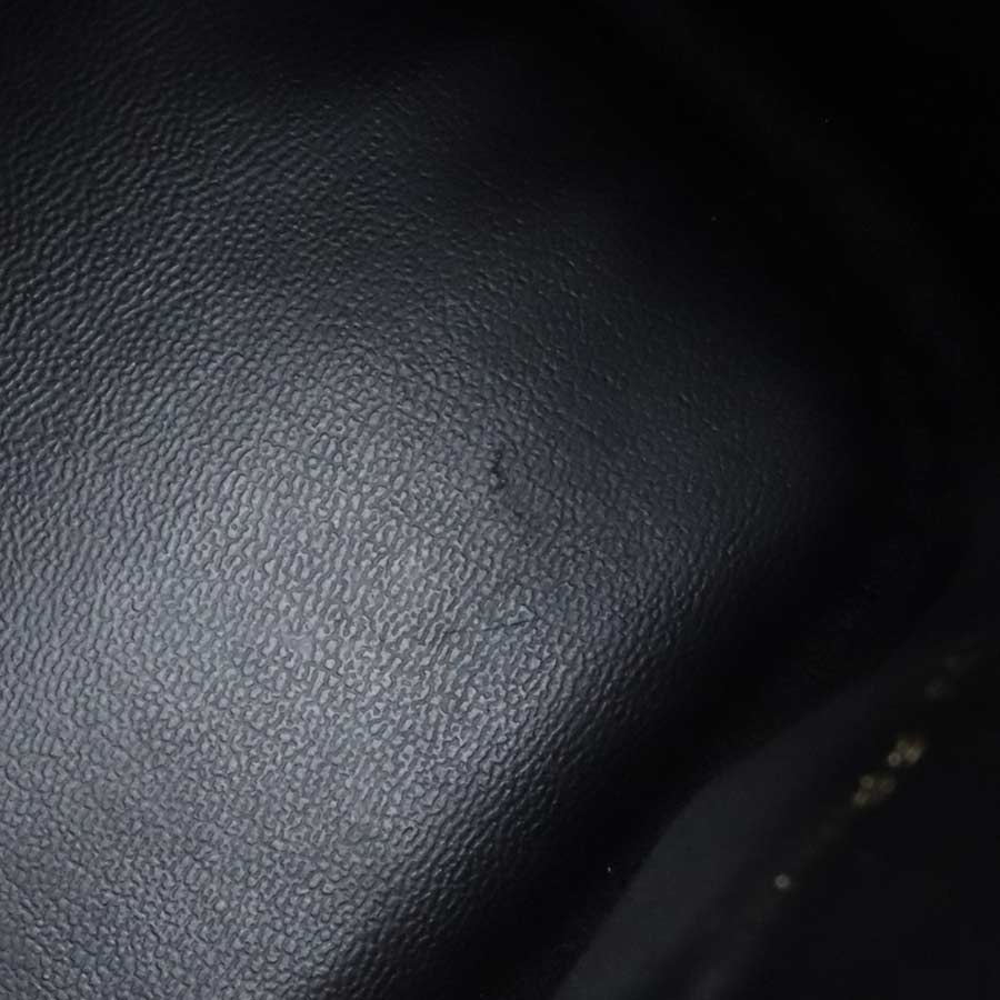 シャネル CHANEL ハンドバッグ バニティバッグ キャビアスキンレザー ブラック レディース 90141a