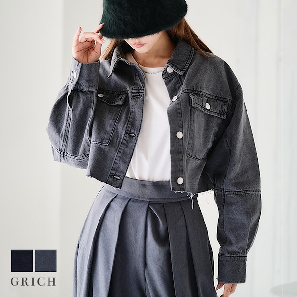 デニムジャケット CTHY カットオフ TANAKA｜コットン セルビッチ デニム ジャケット “THE JEAN
