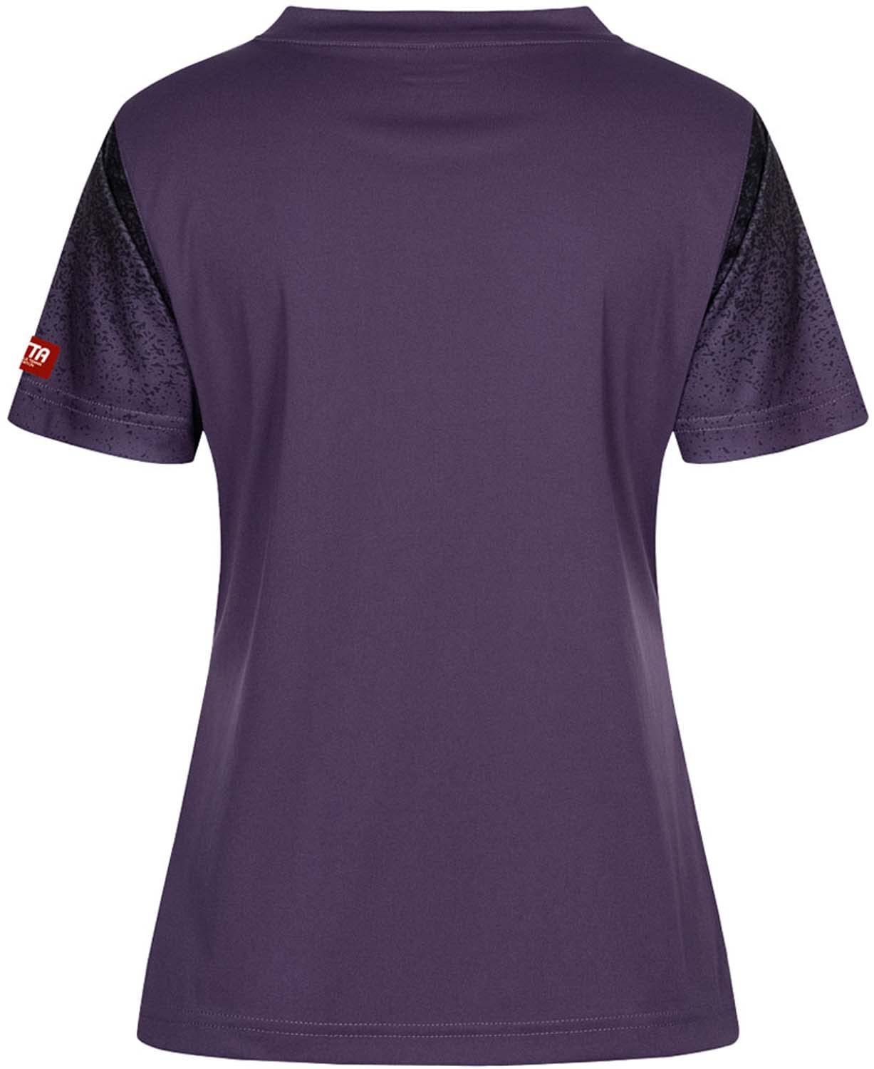 ドニック(Donic) 卓球 ユニフォーム レディースシャツ ラフター J.T.T.A(日本卓球協会)公認 レディース パープル(GV) XL GL148