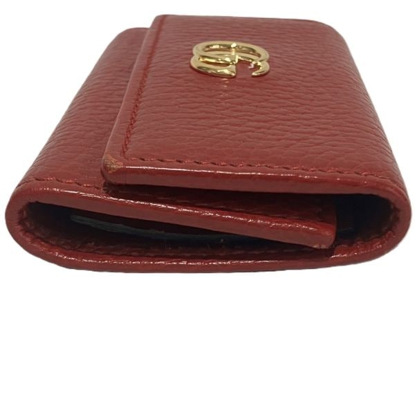 GUCCI プチマーモント レザーキーケース レッド グッチ GUCCI プチマーモント レザーキーケース レッド グッチ GUCCI グッチ