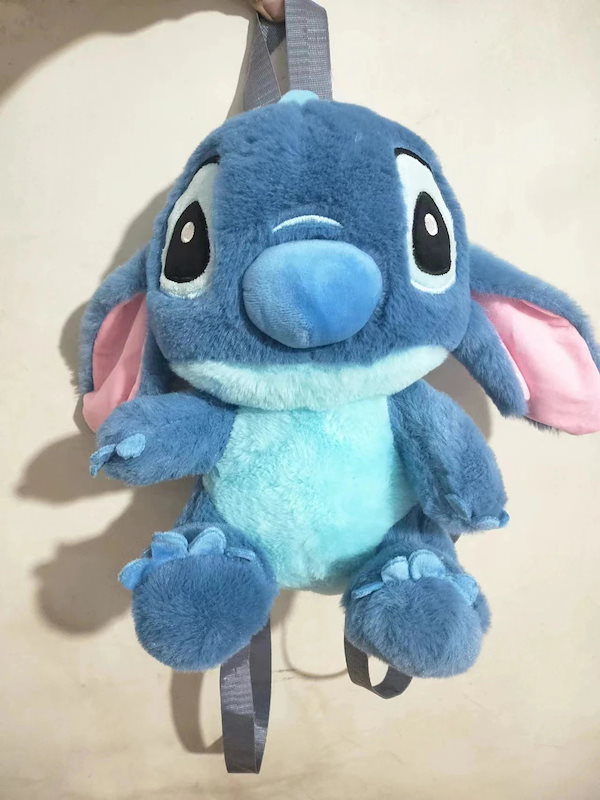 スティッチぬいぐるみリュックと耳付きカチューシャセット スティッチぬいぐるみリュックと耳付きカチューシャセット リロ