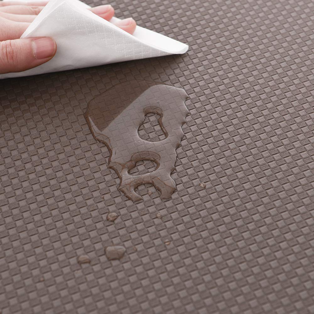 Baibu Home キッチンマット 60×240cm PVC 厚さ8mm 洗濯いらず 低反発クッション ずれない 台所 マット 防汚 拭ける ブラウン Baibu Home キッチンマット 60×240cm PVC 厚さ8mm 洗濯いらず 低反発クッション ずれない 台所 マット 防汚 拭ける ブラウン