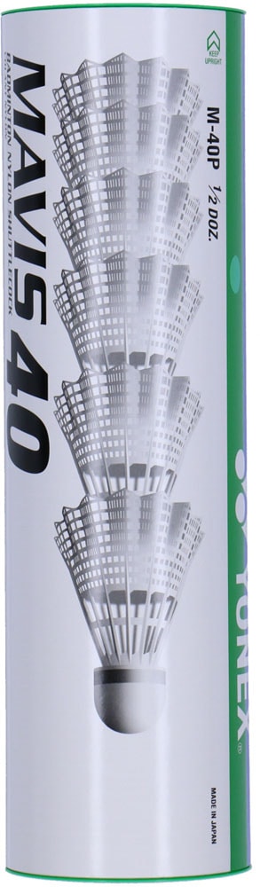 Yonex（ヨネックス） メイビス40 10ケース60ケ入り バドミントン シャトルコック M40P-000  ナイロンシャトル Yonex（ヨネックス） メイビス40 10ケース60ケ入り バドミントン