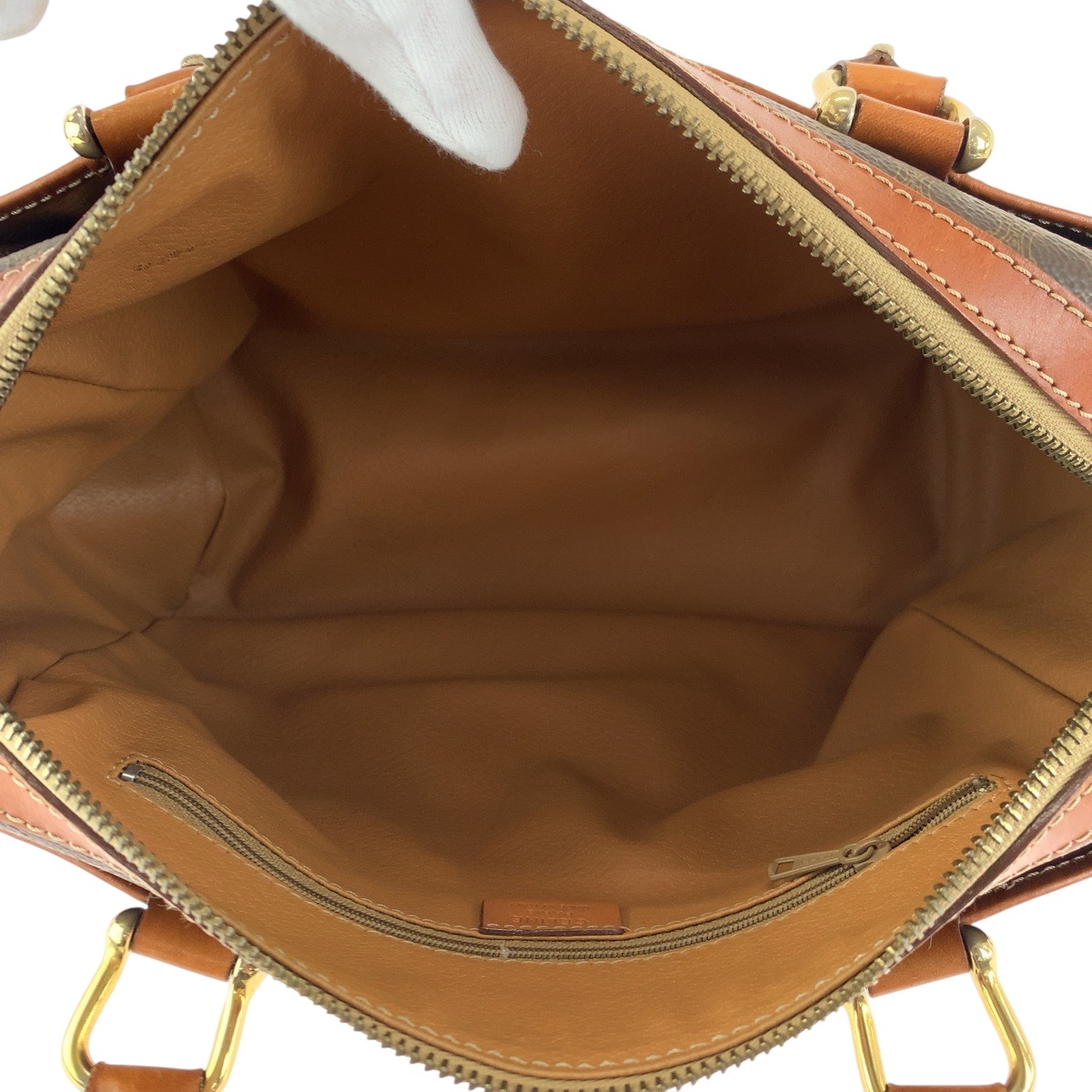 マカダム ブラウン ゴールド金具 PVC ハンドバッグ レディース 502094 マカダム ブラウン ゴールド金具 PVC ハンドバッグ レディース 502094