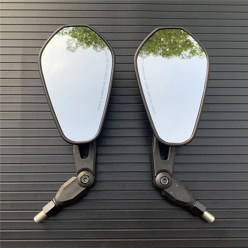 モーターサイクルバックミラー 折りたたみ式 ラウンド 10mm 2個 B モーターサイクルバックミラー 折りたたみ式 ラウンド 10mm 2個 B