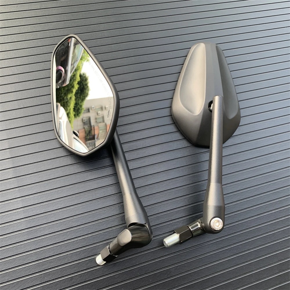 モーターサイクルバックミラー 折りたたみ式 ラウンド 10mm 2個 B モーターサイクルバックミラー 折りたたみ式 ラウンド 10mm 2個 B