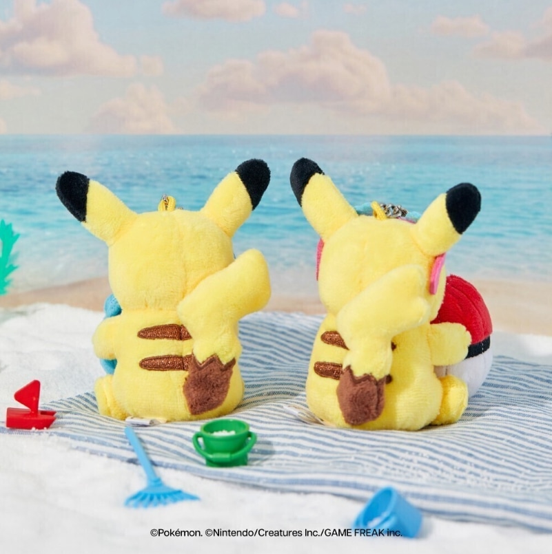 韓国 オリーブヤング×ポケモン 限定ピカチュウぬいぐるみ 4種セット Qoo10] 【韓国限定】ポケモン×オリーブヤング ポ