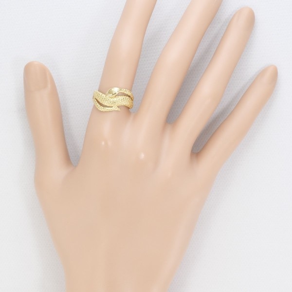 K18 18金 YG リング 指輪 11.5号 ダイヤ 0.01 ジュエリー 【公式通販】