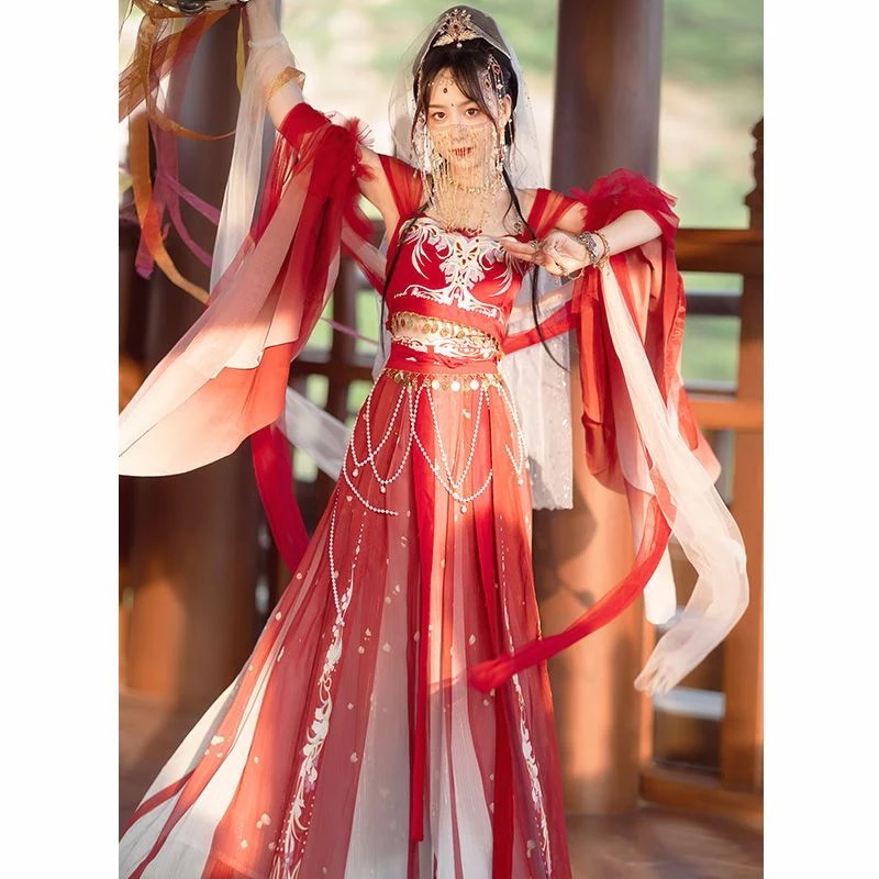 コスプレ 飛天姫異域風少女改良漢要素西域の風情