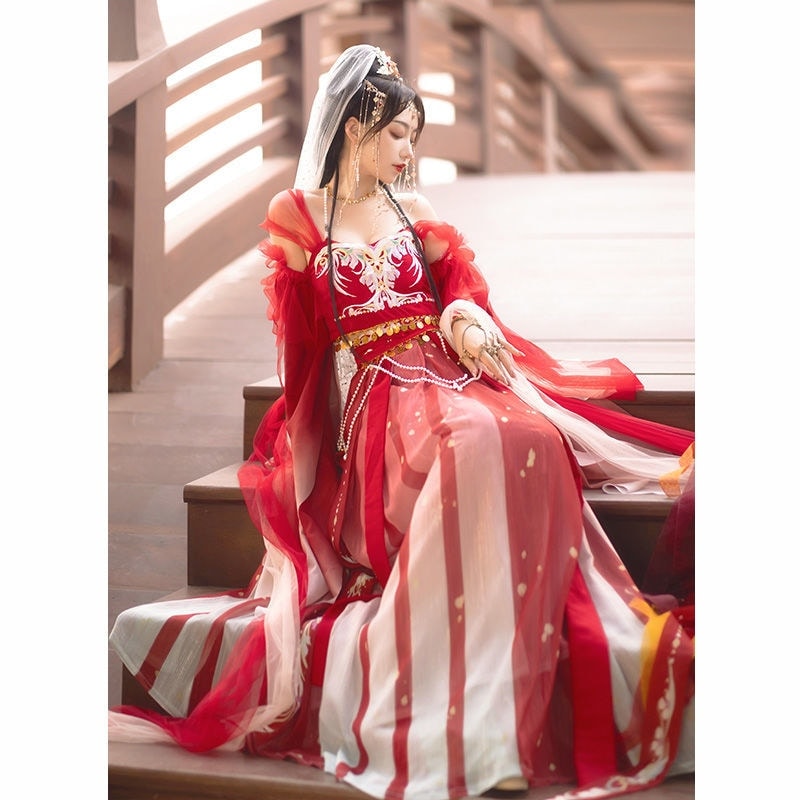 コスプレ 飛天姫異域風少女改良漢要素西域の風情